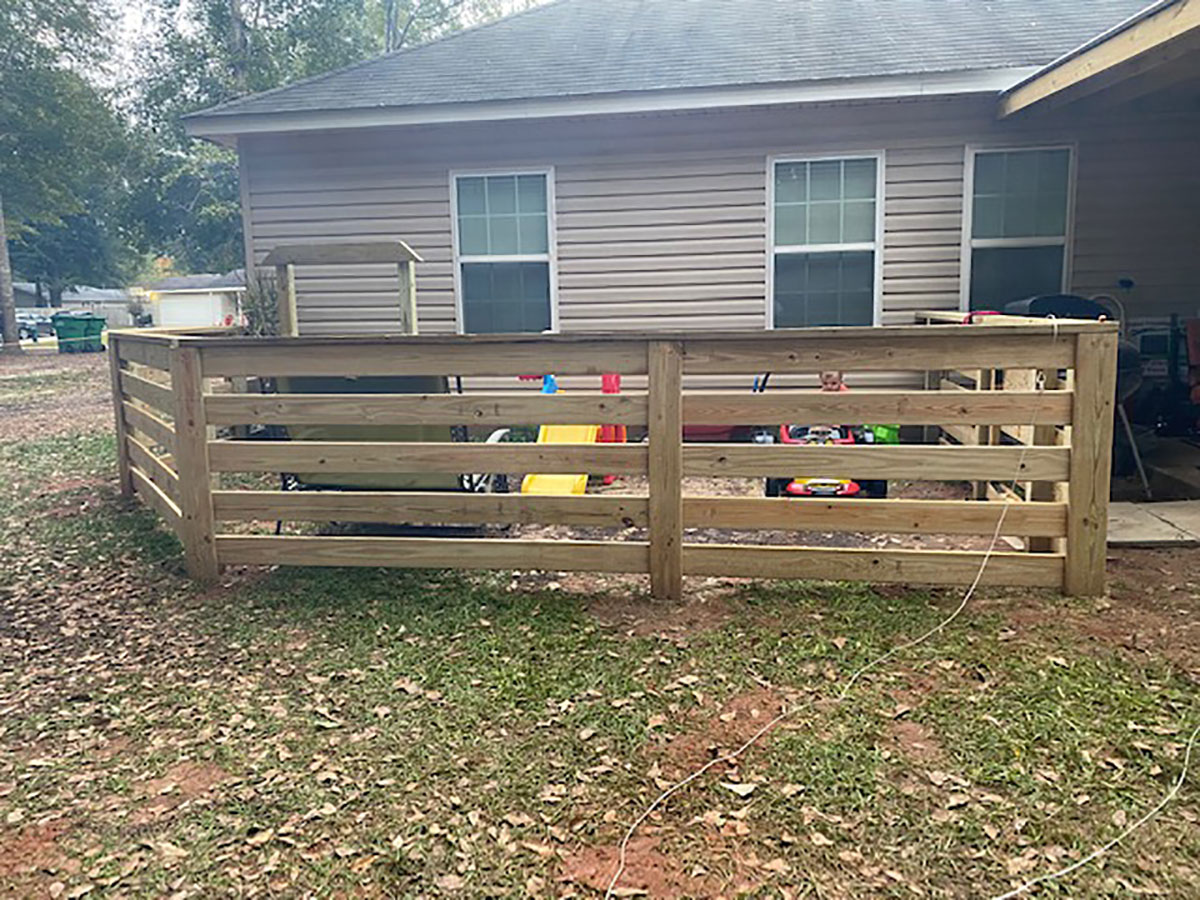 Deck Fence Fencing & Patio Pros