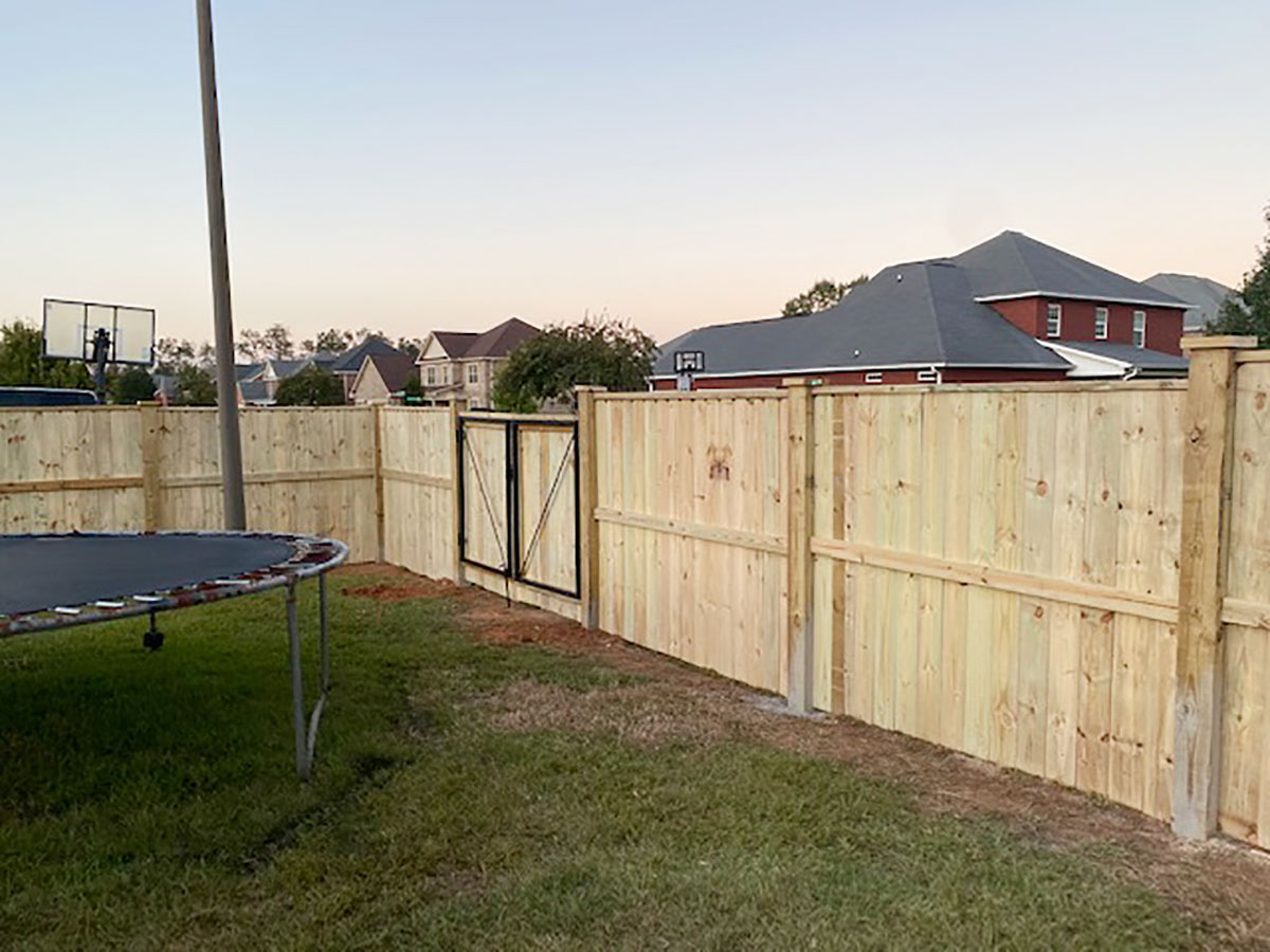 Picture Frame Fence Fencing & Patio Pros